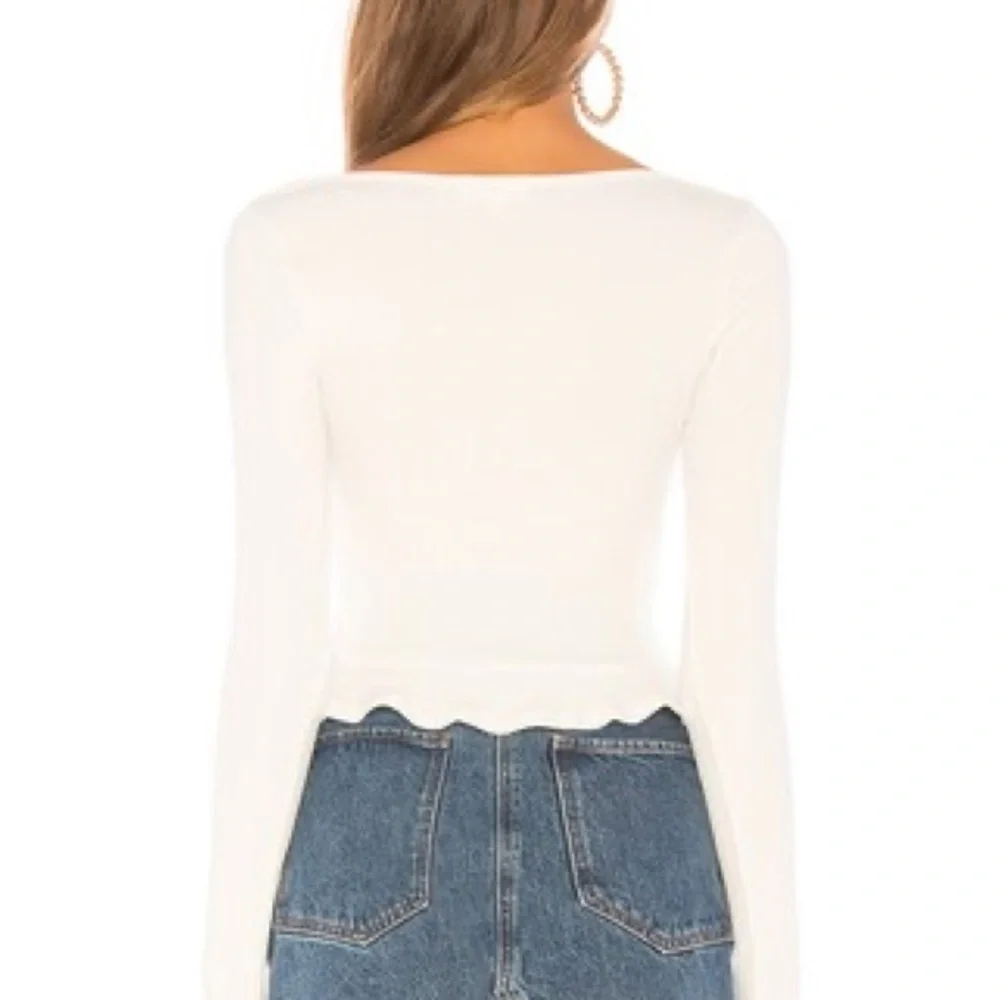 Superdown Priscilla Ribbed Top - Picture 2 of 6